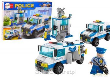Klocki Pojazd policyjny 271el [KLOCKI]