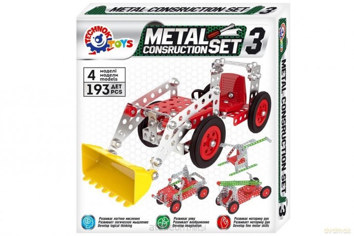 Konstruktor metalowy 193el