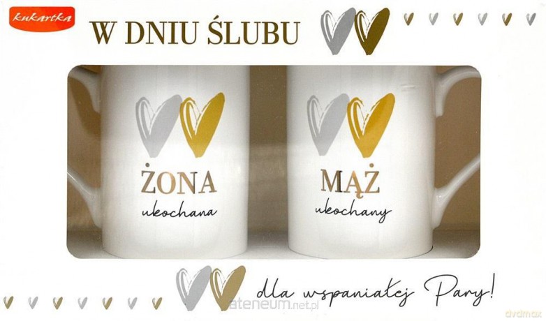 Kubek komplet Ślub