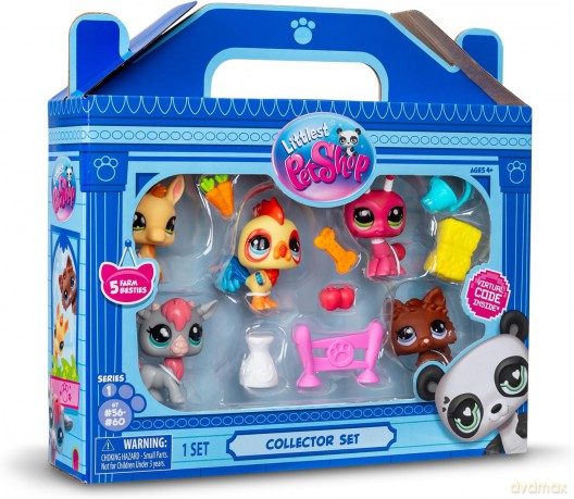 Littlest Pet Shop Zestaw Farma 5 figurek [FIGURKA]