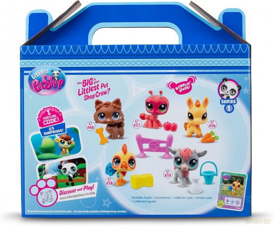 Littlest Pet Shop Zestaw Farma 5 figurek [FIGURKA]