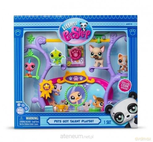 Littlest Pet Shop Zestaw Zwierzaki mają talent [FIGURKA]