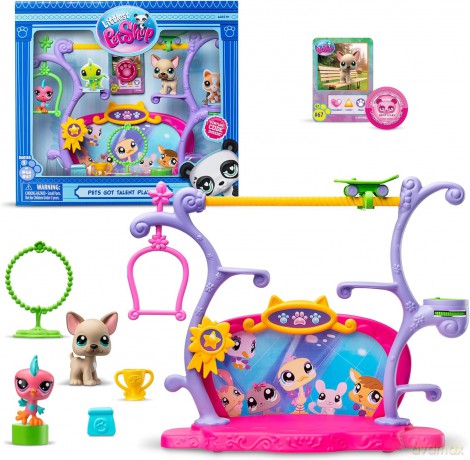 Littlest Pet Shop Zestaw Zwierzaki mają talent [FIGURKA]