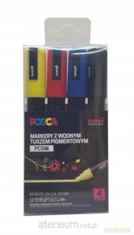 Markery plakatowe PC-5M 4 kolory