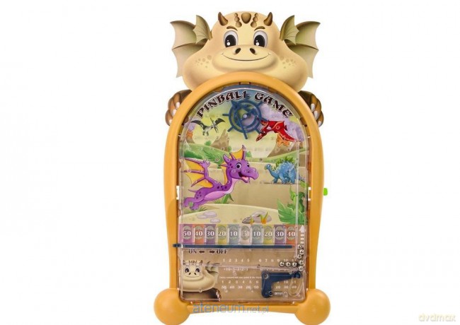 Pinball Dinozaury Smoki beżowy [GRA]