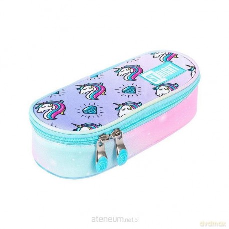 Piórnik saszetka z klapką Pastel Unicorns