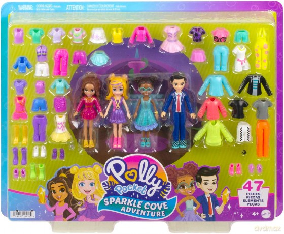 Polly Pocket Zestaw modowy Błyszcząca Zatoka