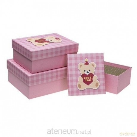 Pudełko prezentowe PUD-23280-PR 3szt