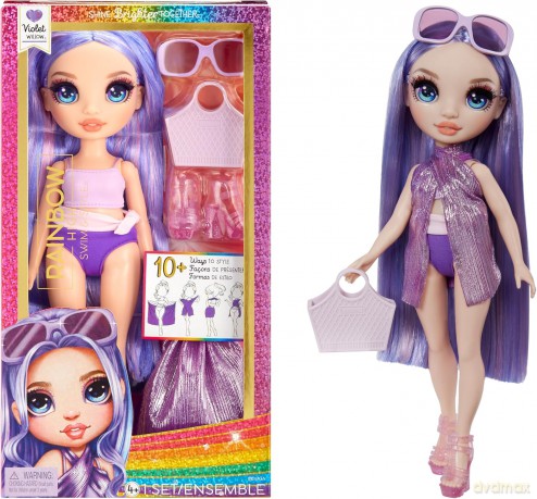 Rainbow High Swim&Style Fashion Doll - Violet
