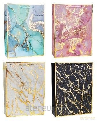 Torebka Lux Marmur duża mix
