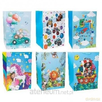 Torebka Lux szerokie dno mix