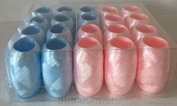 Wstążka kokon matowy 20m mix (20szt)