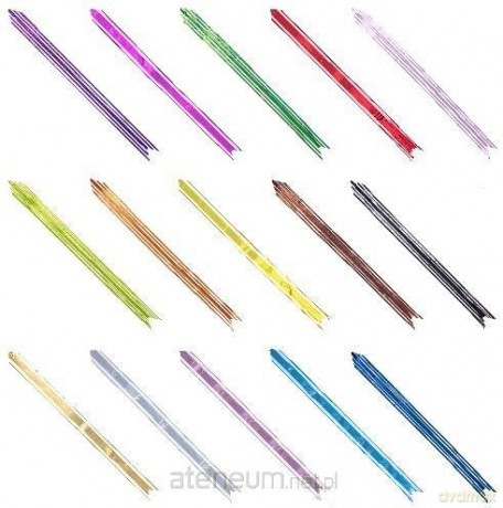 Wstążka ściągana 6,4cm mix 8kol (10szt)