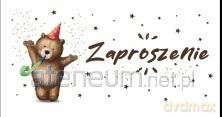 Zaproszenie Urodziny (10szt)