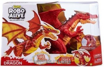Zuru Robo Alive Robotic dragon red [FIGURKA]