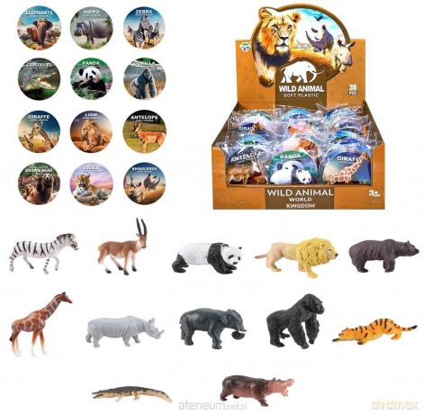 Zwierzęta zoo MIX [FIGURKA]