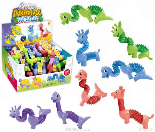 Żyrafa dinozaur rurka pop tube MIX [FIGURKA]
