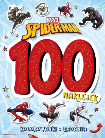 100 naklejek. Marvel Spider-Man [KSIĄŻKA]