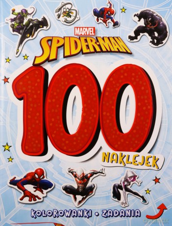 100 naklejek. Marvel Spider-Man [KSIĄŻKA]