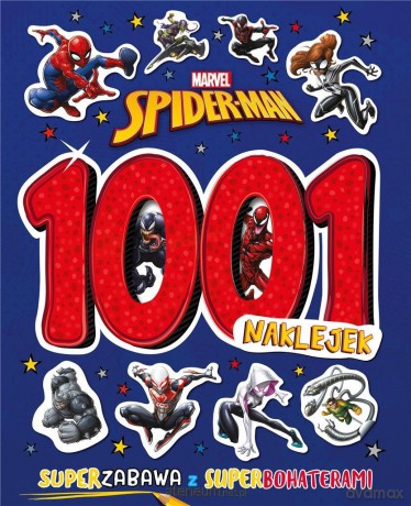 1001 naklejek. Marvel Spider-Man [KSIĄŻKA]