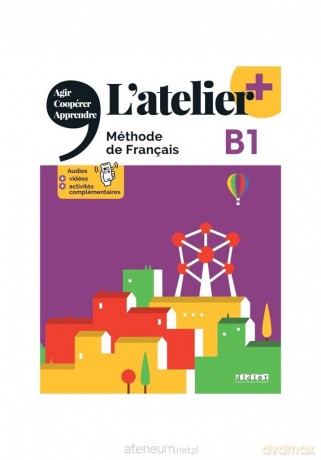 Atelier plus B1 podręcznik + online + app [KSIĄŻKA]