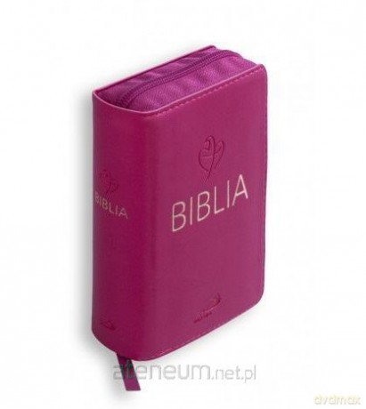 Biblia Tabor flex z zamkiem - malinowa [KSIĄŻKA]