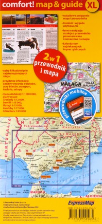 Comfort! map&guide XL Andaluzja. Costa del Sol