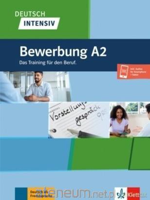Deutsch intensiv Bewerbung A2 + online [KSIĄŻKA]