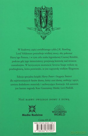 Harry Potter i Insygnia Śmierci. Slytherin - J. K. Rowling [KSIĄŻKA]