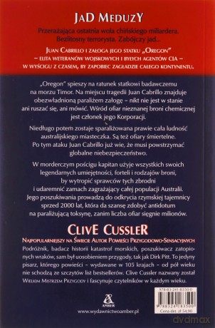 Jad meduzy - Clive Cussler, Boyd Morrison [KSIĄŻKA]
