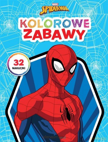 Kolorowe zabawy. Marvel Spider-Man [KSIĄŻKA]