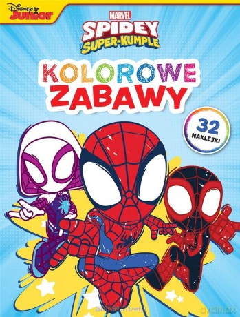Kolorowe zabawy. Marvel Spidey i Super-kumple [KSIĄŻKA]