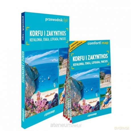 Korfu i Zakynthos light: przewodnik + mapa [KSIĄŻKA]