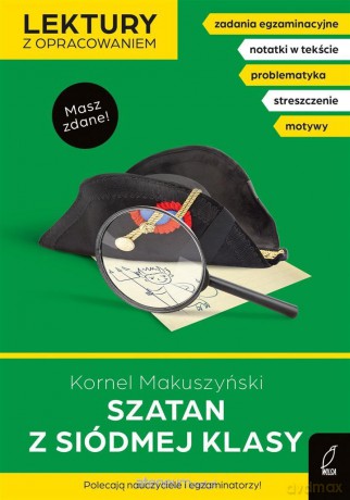 Lektury z opracowaniem. Szatan z siódmej klasy - Kornel Makuszyński [KSIĄŻKA]