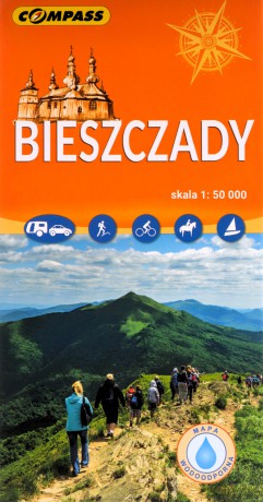 Mapa - Bieszczady 1:50 000