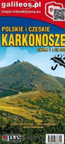 Mapa - Polskie i Czeskie Karkonosze 1:25 000