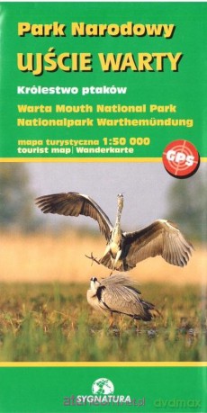 Mapa turystyczna - Park Narodowy Ujście Warty