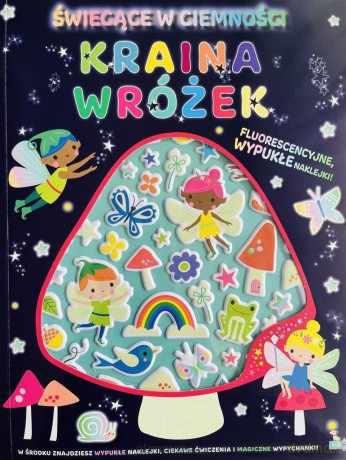 Naklejki świecące w ciemnościach Kraina wróżek [KSIĄŻKA]