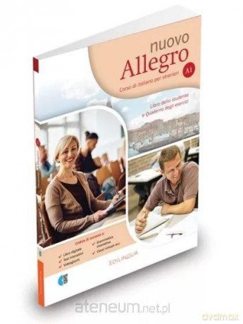 Nuovo Allegro A1 podręcznik + ćwiczenia + online - Toffolo - N. Nuti - R. Merklinghaus [KSIĄŻKA]