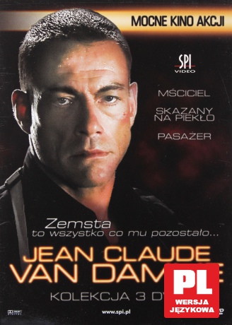 Jean Claude van Damme Kolekcja: Pasażer / Skazany na piekło / Mściciel [3DVD]