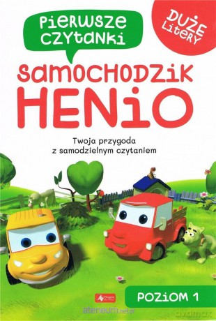 Pierwsze czytanki Samochodzik Henio Poziom 1 [KSIĄŻKA]