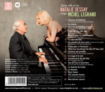 Natalie Dessay & Michael Legrand Trio: Entre Elle Et Lui - Anatalie Dessay Sings Michael Legrand (digipack) [CD]
