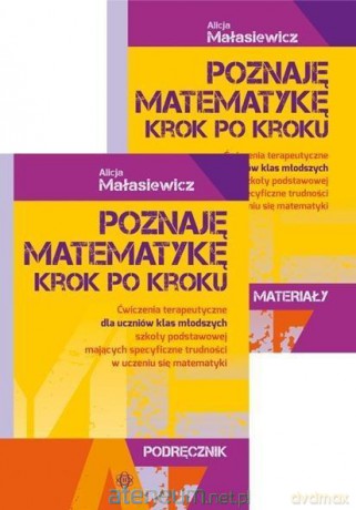 Poznaję matematykę krok po kroku bez jednej teczki - Alicja Małasiewicz [KSIĄŻKA]