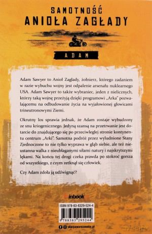 Samotność Anioła Zagłady. Adam - Robert J. Szmidt [KSIĄŻKA]