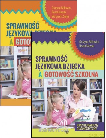 Sprawność językowa dziecka... jedna teczka z kpl - Grażyna Bilewicz, Beata Nowak, Wojciech Ziajka [KSIĄŻKA]