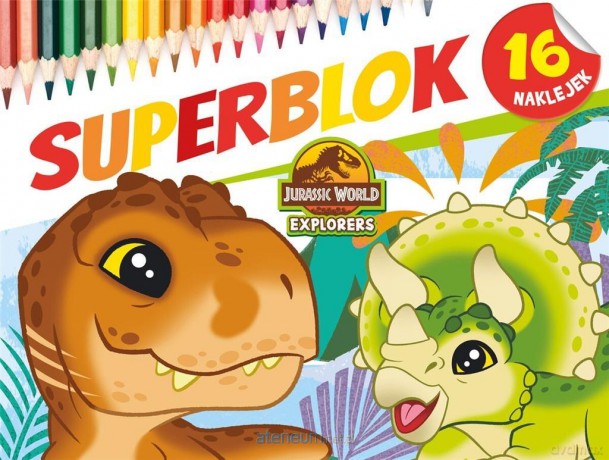 Superblok Jurassic World Explorers [KSIĄŻKA]