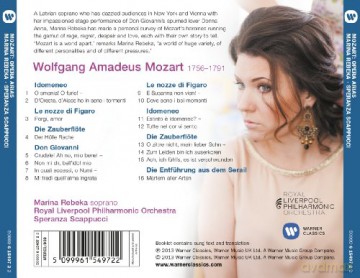 Marina Rebeka: Mozart: Arias [CD]