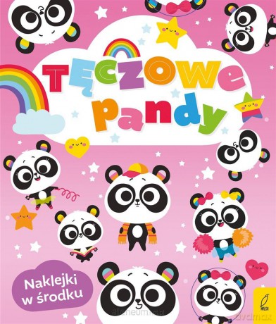 Tęczowe zwierzaki. Tęczowe pandy - Ewelina Protasewicz [KSIĄŻKA]
