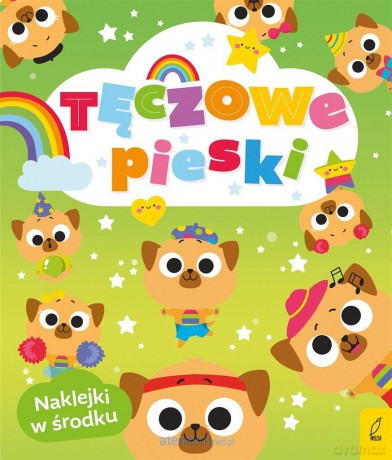 Tęczowe zwierzaki. Tęczowe pieski - Ewelina Protasewicz [KSIĄŻKA]