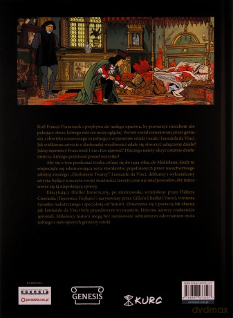 Vinci. Złodziej Twarzy - Gilles Chaillet, Didier Convard [KOMIKS]